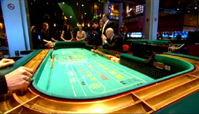 Casino Craps Table